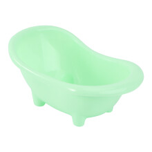 2Pcs Pet Bathtub For Small Animals Mice Rat Hamster Bath Basin Green