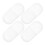 4Pcs Clear Plastic Fillable For Gumball Machine Candy Storage 10