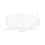 4Pcs Clear Plastic Fillable For Gumball Machine Candy Storage 2