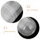4Pcs Clear Plastic Fillable For Gumball Machine Candy Storage 8