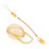 Set Of Clear Baby Pacifier Case With Spring Chain 11