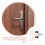 Stainless Steel Door Latch Striker Plate For Exterior Security 8