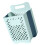 1Pc Blue Plastic Home Storage Basket Wall-Mounted Foldable Organizer 1