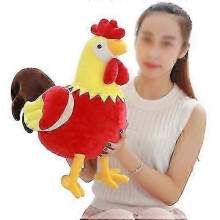 (30cm, yellow) Chicken And Rooster Stuffed Animal Plush Hen Chicken Toy-Good