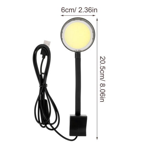 Fish Tank Lamp Led Light Adjustable Small Aquarium Accessory 1