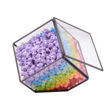 4050Pièces Papier Origami Étoiles Colorées Pour DIY