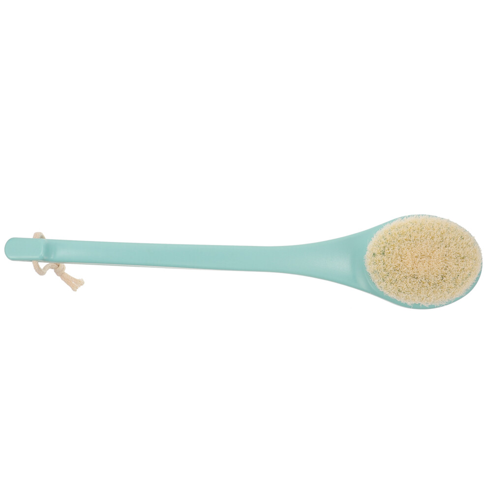 Aboofan 1Pc Green Silicon Shower Brush Ergonomic Back Brush For Bath Massage