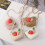 One Set Kids Beach Hat Sunhat Shoulder Bag White 52cm 10