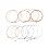 12Pcs Stainless Steel 12-String Electric Guitar Strings Set 4