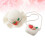 One Set Kids Beach Hat Sunhat Shoulder Bag White 52cm 9
