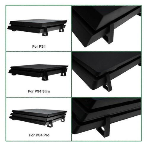 (for PRO) 4pack Cooling Bracket For / Slim/ Pro Feet Stand Consoles Horizontal Version Bracket For Ps4 Accessories 1