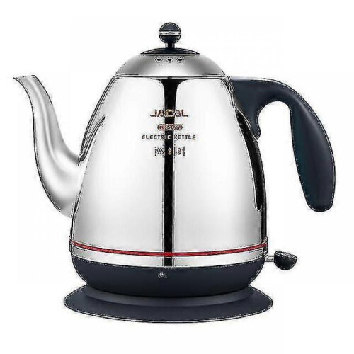 (Silver) Retro Electric Kettle