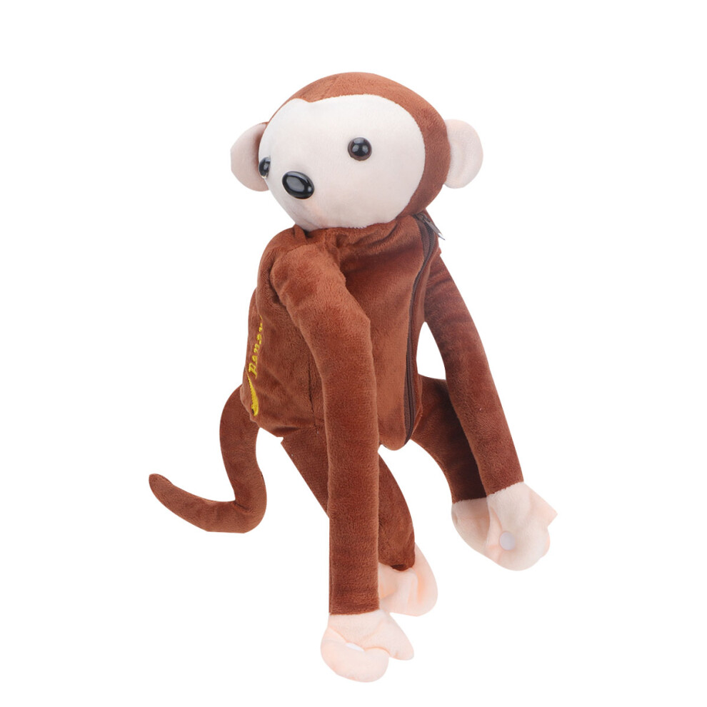 1Pc Creative Car Mounted Tissue Box Cartoon Monkey Design 3352054224442