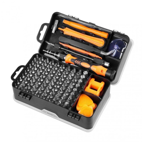 (Hex Socket) 115 In 1 Precision-Screwdriver Set Electronics Repair Kit Versatile Magnetic Bit Set for Professional Electronics Workshop