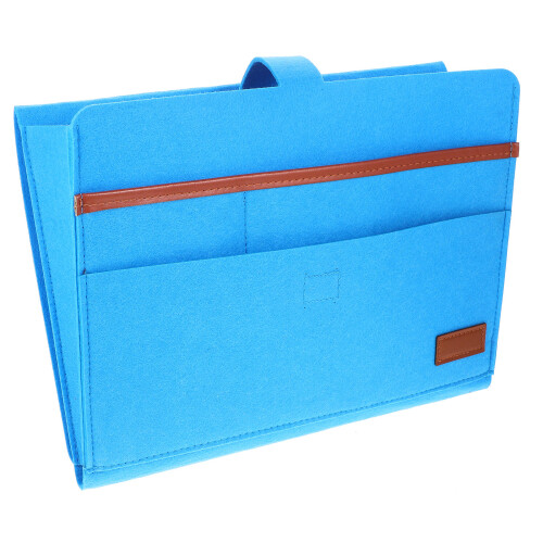Dormitory Storage Bag Multi-Function Hanging Felt Bedside Holder 2
