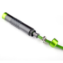 Aluminum Alloy Handle Adjustable Weighted Jump Rope For Mma Training Blue