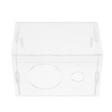 Transparent Hamster Hideaway House Safe Shelter For Small Animals