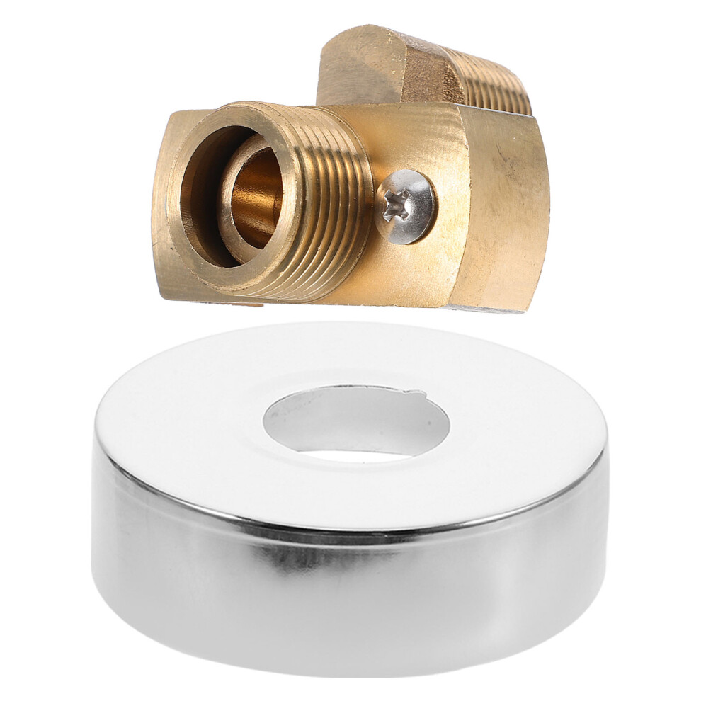 One Set Copper Adjustable Shower Valve With Elbow Adapter 3352054253794