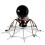 1Pc Spider Design Iron Wine Rack For Home Restaurant 6