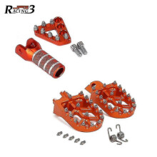 (Set2) Motorcycle Footpeg Foot Peg Brake Shift Lever Pedals Step Tip For Ktm Sx Xc Sxs Exc Excf Xcf Xcw Sxf 125 150 200 250 300 400 450