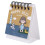 1Pc Creative Desktop 2022 Monthly Calendar Planner (Assorted Colors) 8