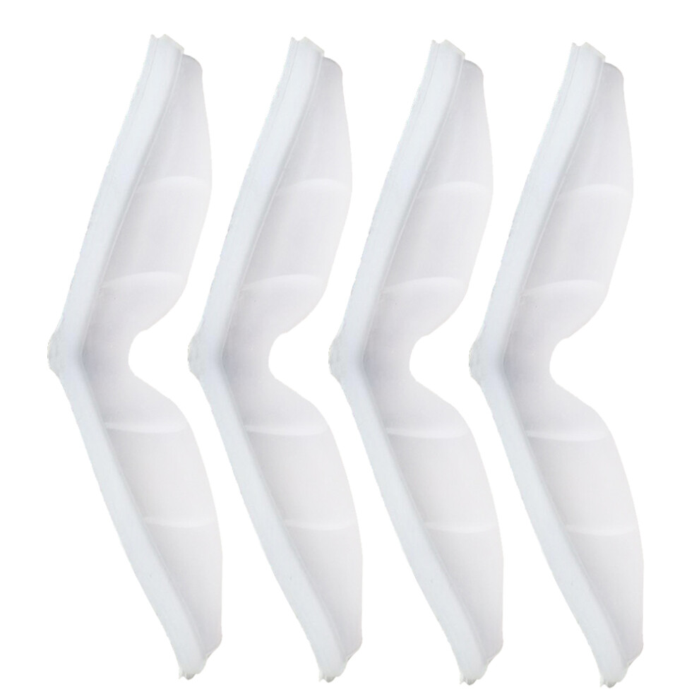 Aboofan White 4Pcs Silicone Glasses Mist Preventer Foggy Eyeglasses Protector