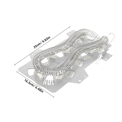 Set Dryer Heating Element With Adjustable Thermostat For Drying Clothes 1