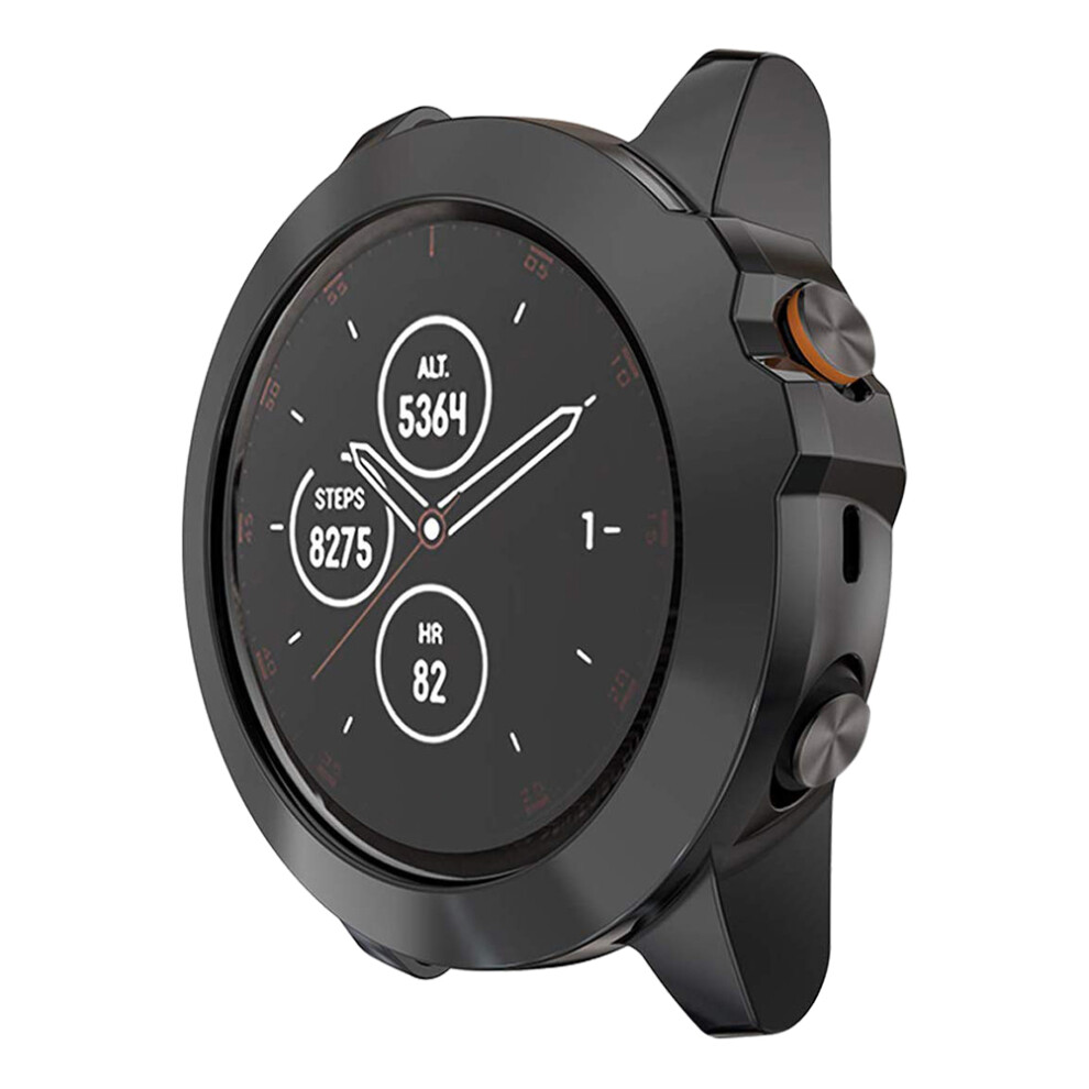 Scratch Resistant Watch Shell For Garmin Fenix 5X Black 3351924486553