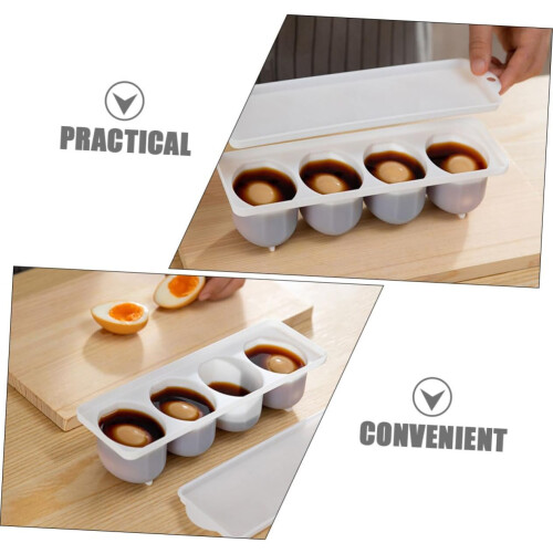 Pickled Egg Box Leakproof Container for Kitchen Storage and Preserving Pickled Eggs Fridge Fridge Safe Storage Box 2