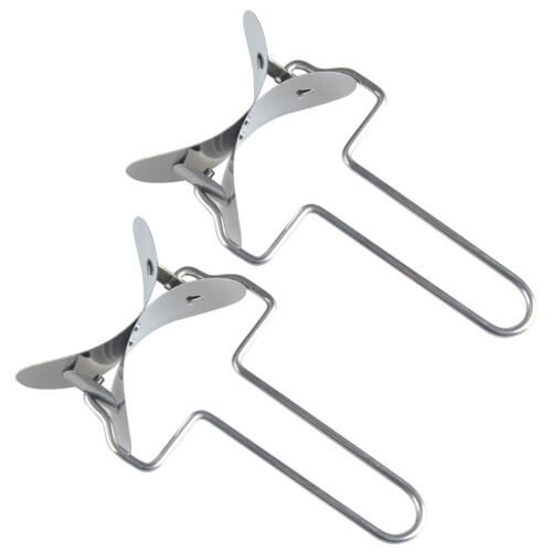 2Pcs Stainless Steel Dumpling Cutter Mold Kitchen Tool