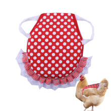 Chicken Vest Poultry Jacket Comfortable Saddle Clothes For Coop And Outdoor Use For Hens Roosters And Chickens Red