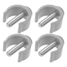 4Pcs C-Shape Latch Clamp For Walking Stick Reusable Cane Accessories