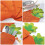 8Pcs Easter Carrot Felt Cutlery Holder Bag Tableware Decorations 3