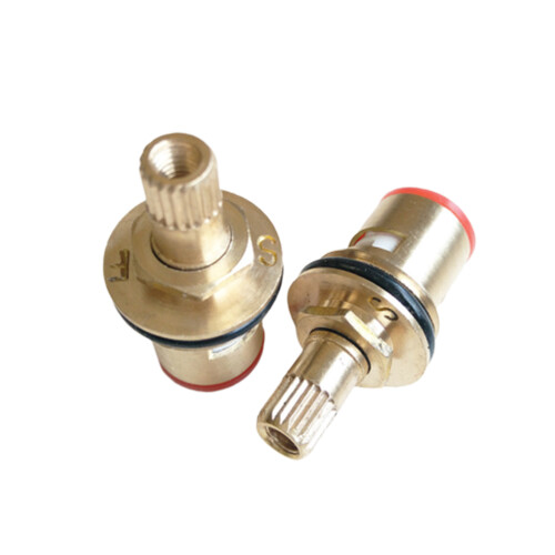 2Pcs 20Mm Copper Faucet Ceramic Disc Core For Hot Cold Water