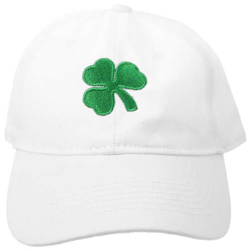 St Patrick's Day Adjustable Embroidered Shamrock Baseball Cap 2