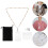 Retractable Badge Holder With ID Card Set Beaded Lanyard 10
