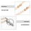 Retractable Badge Holder With ID Card Set Beaded Lanyard 8