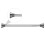 1 Pc Telescopic Tower Rail Waterproof Shower Curtain Rod Silver 3