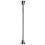 1 Pc Telescopic Tower Rail Waterproof Shower Curtain Rod Silver 5