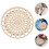 1Pc Wooden Embroidery Floss Organizer Threading Plate 6