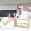 Wooden Test Tube Rack Storage Stand Practical Lab Organizer 11