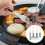 1 Set Stainless Steel Folding Utensil With Storage Bag 4