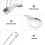 1 Set Stainless Steel Folding Utensil With Storage Bag 8