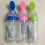 6Pcs Baby Squeezing Feeding Bottles Silicone Rice Paste Infant Feeder 3