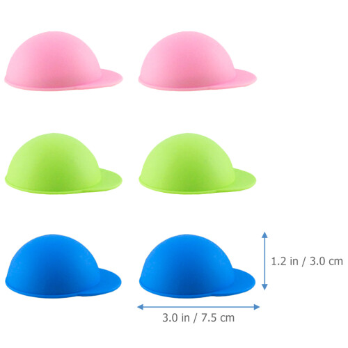 6Pcs Can Lids Reusable Silicone Dustproof Covers 1