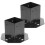 2Pcs Black Metal Mailbox Post Protectors Deck and Fence Post Bases 1