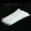 500Pcs White Self-Locking Nylon Cable Ties For Cable Organizing 2