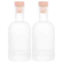 2pcs Bottles Empty Bottles Fruit Bottles Diy Ice Bottles Drink Bottles