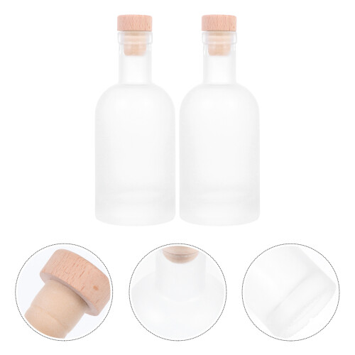 2pcs Bottles Empty Bottles Fruit Bottles Diy Ice Bottles Drink Bottles 1