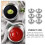 6Pcs Small Salad Dressing Containers For Sauces And Snacks 8